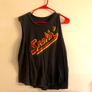 Smoking sleeveless shirt from bandit brand